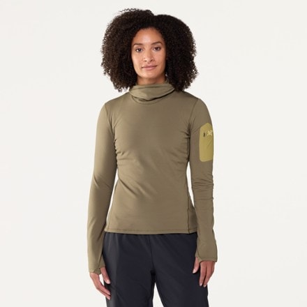 Arc'teryx Rho Hoody Base Layer Top - Women's 1