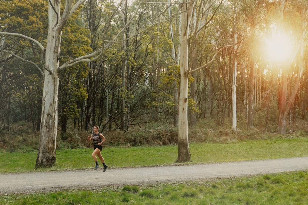 Location Image for Merino Blend 125 Cool-Lite Speed Tank Top Motion AOP - Women's