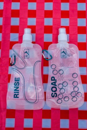 Adventure Ready Just Add Water Dishwashing Kit 8