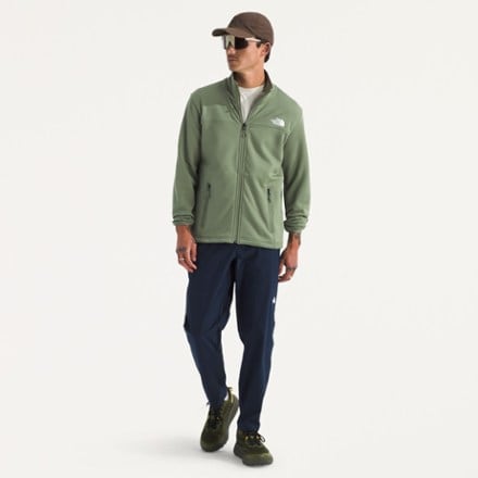 The North Face Cedar Trail Grid Fleece Full-Zip Jacket - Men's 3