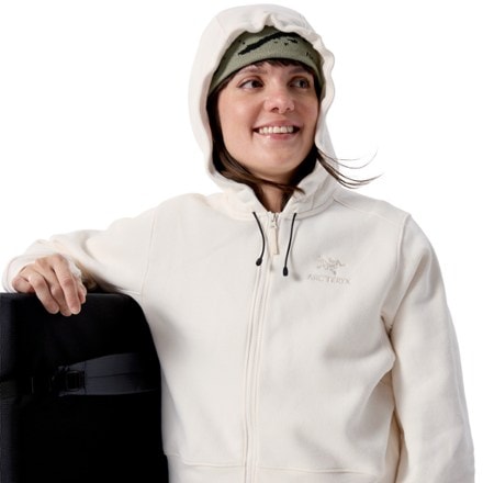 Arc'teryx Emblem Fleece Full-Zip Crop Hoody - Women's 6