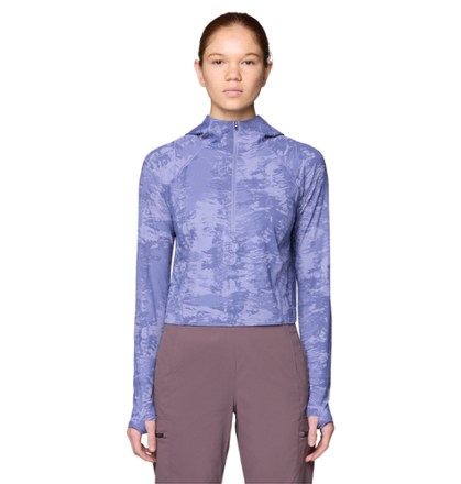 Mountain Hardwear Crater Lake Crop Zip Top - Women's | REI Co-op