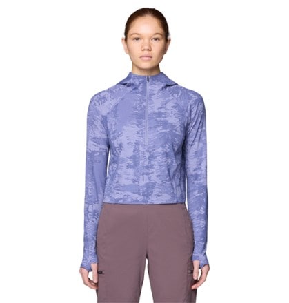 Mountain Hardwear Crater Lake Crop Zip Top - Women's 0