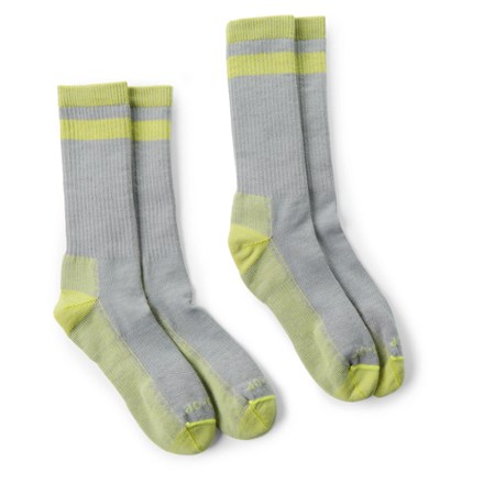 REI Co-op Merino Wool Lightweight Hiking Crew Socks - Seconds - 2 Pairs 1