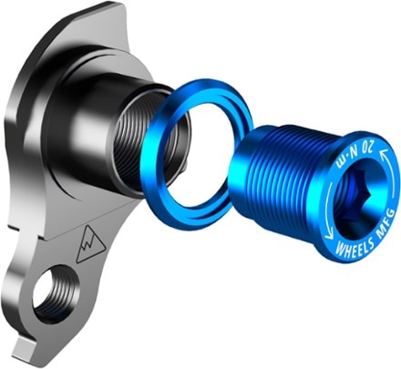 Wheels Manufacturing Universal Derailleur Hanger 404-5 for SRAM UDH Frames - Teal 0