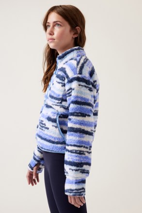 Athleta So Toasty Tugga Sherpa Fleece Jacket - Girls' 5