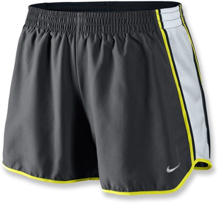 nike dri fit shorts with spandex liner women's