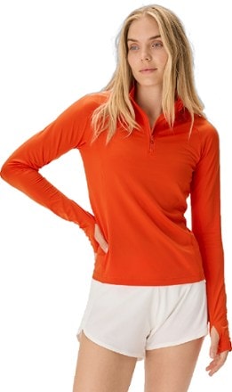 Outdoor Voices CoolTech Quarter-Zip Pullover - Women's 0