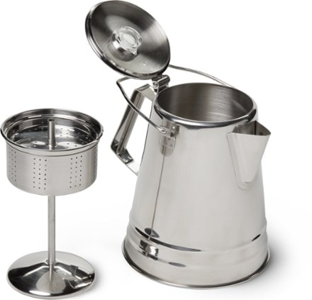 GSI Outdoors Glacier Stainless Steel 14-Cup Percolator 1