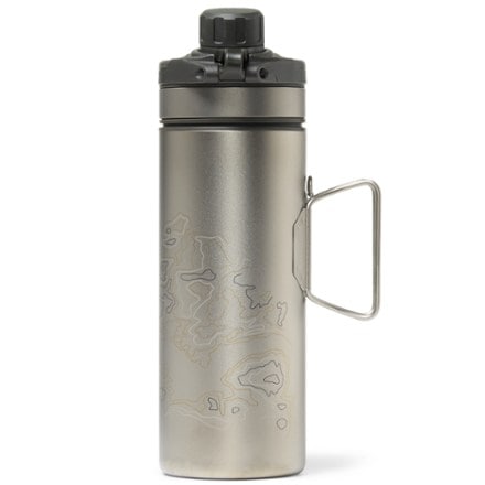 Grayl GeoPress Ti Water Filter and Purifier Bottle Plus Cook Lid 1