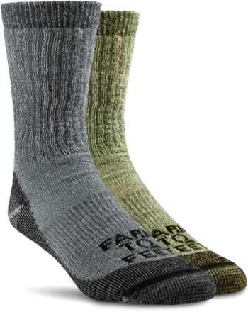 Farm to Feet Boulder Full Cushion Crew Socks - 2 Pairs 0