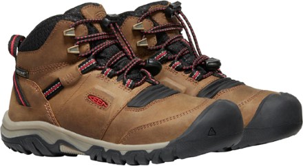 KEEN Ridge Flex Waterproof Hiking Boots - Big Kids' 2