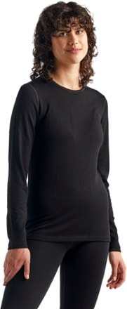 Icebreaker 260 Tech Long-Sleeve Crewe Base Layer Top - Women's 1
