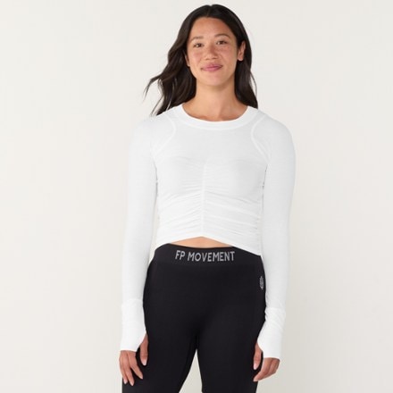FP Movement Tempo Ruched Long-Sleeve Shirt - Women's 6