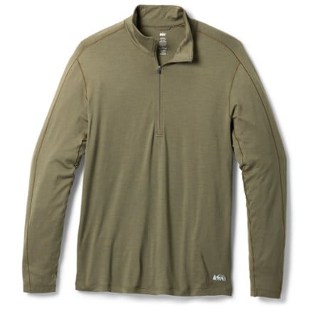 REI Co-op Merino 185 Half-Zip Base Layer Top - Men's 0