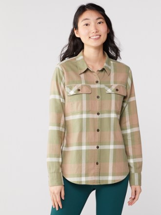 Patagonia Long-Sleeve Midweight Fjord Flannel Shirt - Women's 1