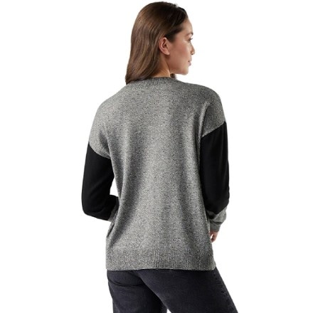 Smartwool Edgewood Colorblock Crew Sweater - Women's 2