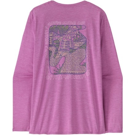 Patagonia Capilene Cool Daily Graphic Long-Sleeve Shirt - Women's 4