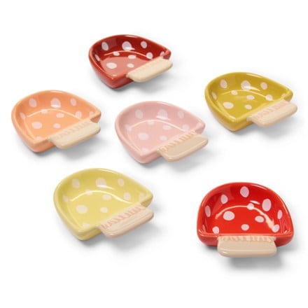 Danica Toadstool 2 fl. oz. Stoneware Pinch Bowls - Package of 6 1