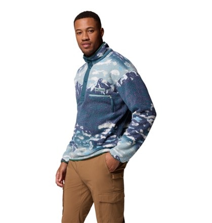 Columbia Helvetia II Printed Half-Snap Fleece Pullover - Men's 3