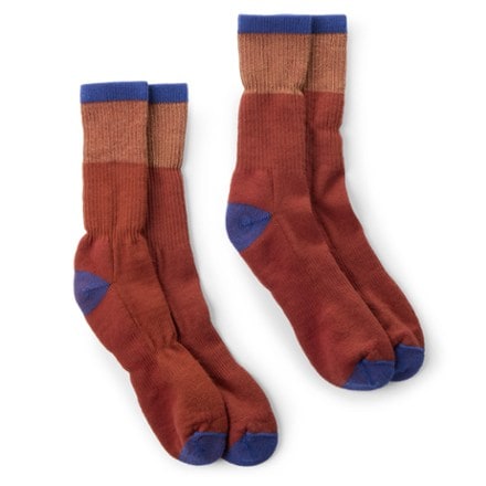 REI Co-op Color Blocked Crew Socks - Seconds - 2 Pairs 1