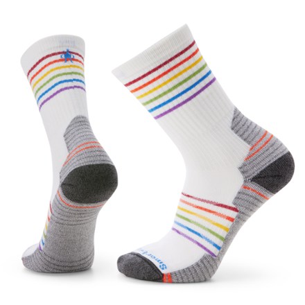 Smartwool Hike Light Cushion Pride Pattern Crew Socks 1