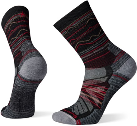 Smartwool Performance Hike Light Cushion Mountain Range Crew Socks - Men's 0