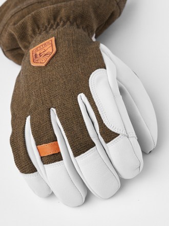Hestra Gloves Army Leather Patrol Insulated Gauntlet Gloves 1