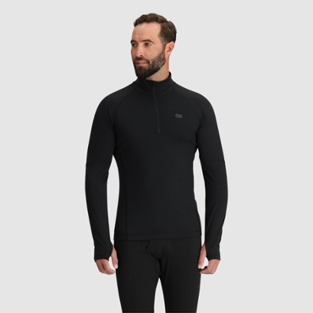 Outdoor Research Alpine Onset Merino 150 Quarter-Zip Base Layer Top - Men's 1