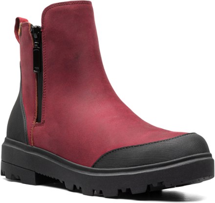 Bogs Holly Zip Leather Boots - Women's 1