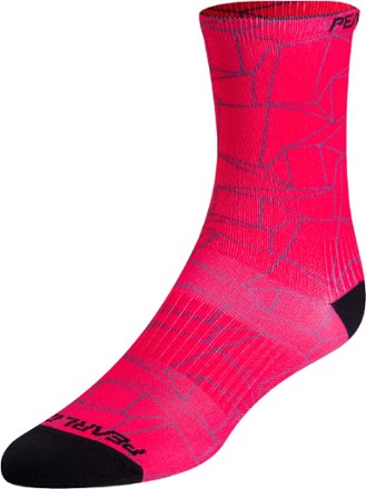 Pink cycling socks for women
