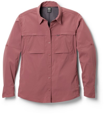 REI Co-op Sahara Solid Long-Sleeve Shirt - Women