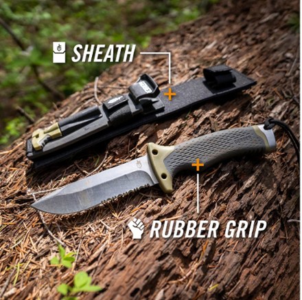 Gerber Ultimate Survival Fixed Blade Knife 9