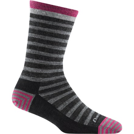 Darn Tough Darn Tough Women's Morgan Crew Lightweight Lifestyle Socks  Gray S - $18.67 at REI.com