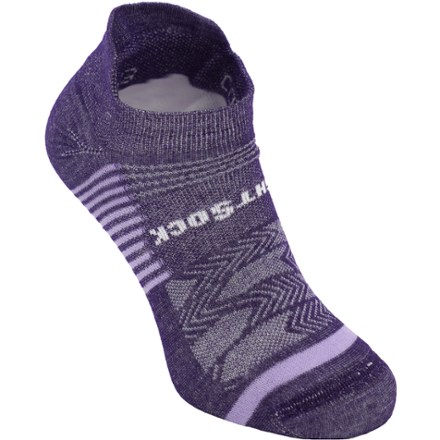 WRIGHTSOCK CoolMesh II Tab-Back Socks Purple S