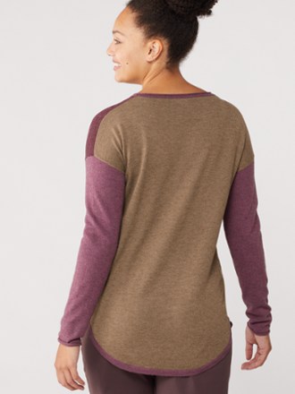 Smartwool Shadow Pine Colorblock Crew Sweater - Women's 2