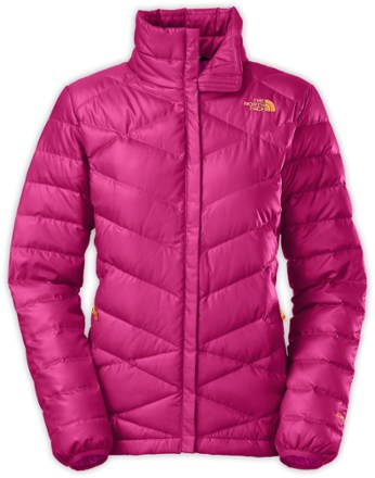 north face jacket women pink