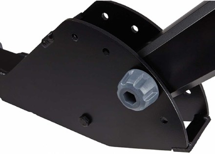 Yakima LongArm Truck Bed Extender Rack Detail view (Black)