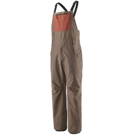 Patagonia Men's Powder Town Bib Pants  Brown XXL