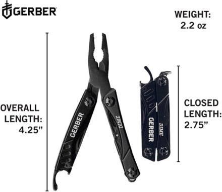 Gerber Dime Keychain Multi-tool 3
