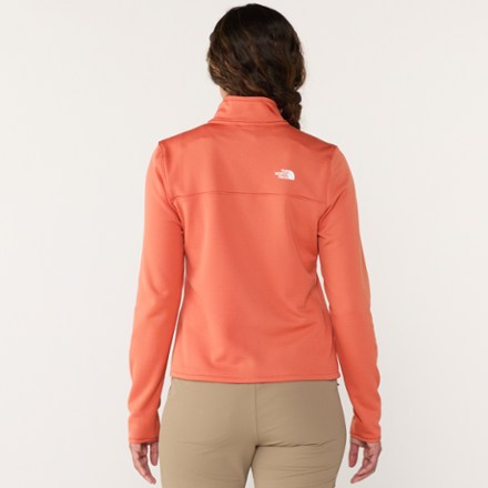 The North Face Cedar Trail Grid Fleece Quarter-Zip Pullover - Women's 2