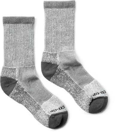 REI Co-op COOLMAX EcoMade Lightweight Hiking Crew Socks 1