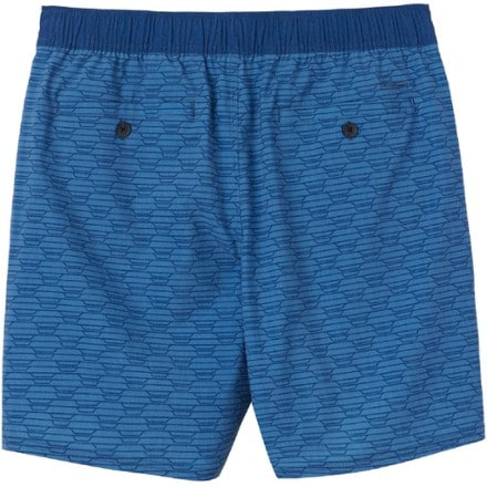 O'Neill Stockton Print Elastic Waist 18" Hybrid Shorts - Men's 4