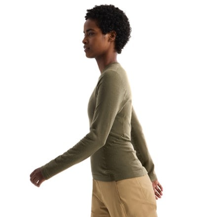 Arc'teryx Satoro Merino Wool Crew Neck Long-Sleeve Base Layer Top - Women's 4