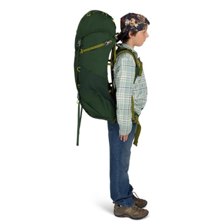osprey ace 50 backpack Pack 20% of your childs bodyweight and take off for a weekend in your favorite camping spot Gear Review: Osprey Ace Kids
