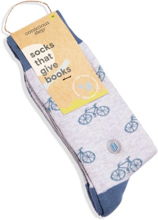 Conscious Step Socks That Give Books 1