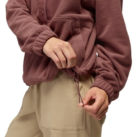 prAna Stretch Zion Fleece Half-Snap - Women's 7