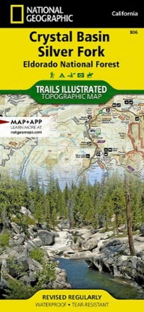 National Geographic Crystal Basin / Silver Fork: Eldorado National Forest Topographic Map 0