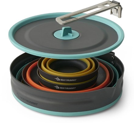 Sea to Summit Frontier Ultralight Collapsible One Pot 5-Piece Cookset - 2.2 L 1