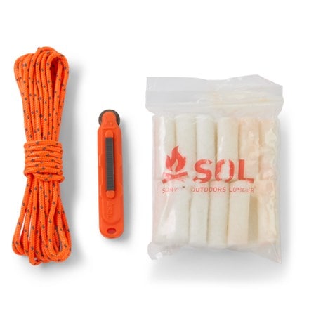 SOL Fire Lite Fire-Starting Kit in Dry Bag 7